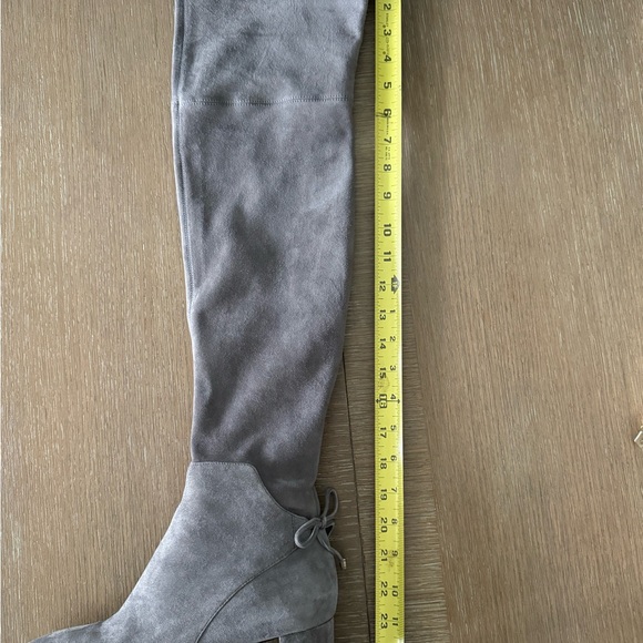 Tory Burch Laila 45MM Over-the-Knee Boot Stretch Suede Sz 7.5 - Picture 11 of 14